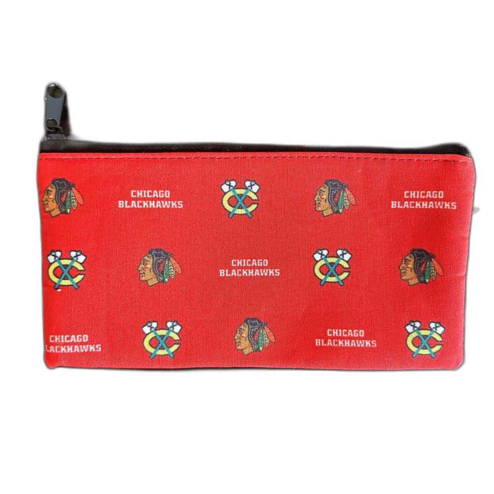 Chicago Blackhawks Zipper Pouch – Perfect for Fans and Everyday Use